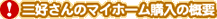 !三好さんのマイホーム購入の概要