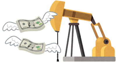 原油の輸出入はすべてドル建て決算